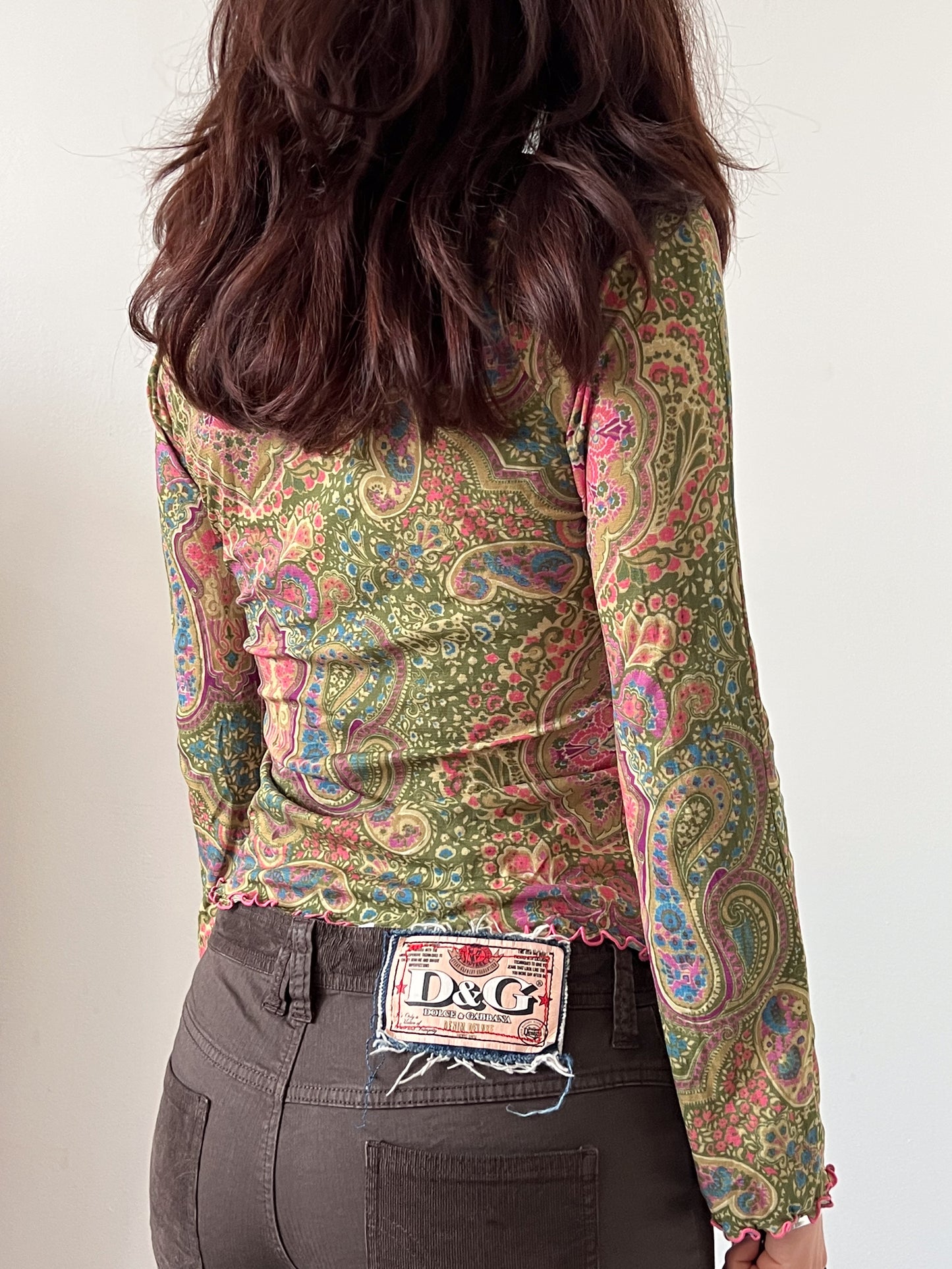 PAISLEY PRINT SHIRT