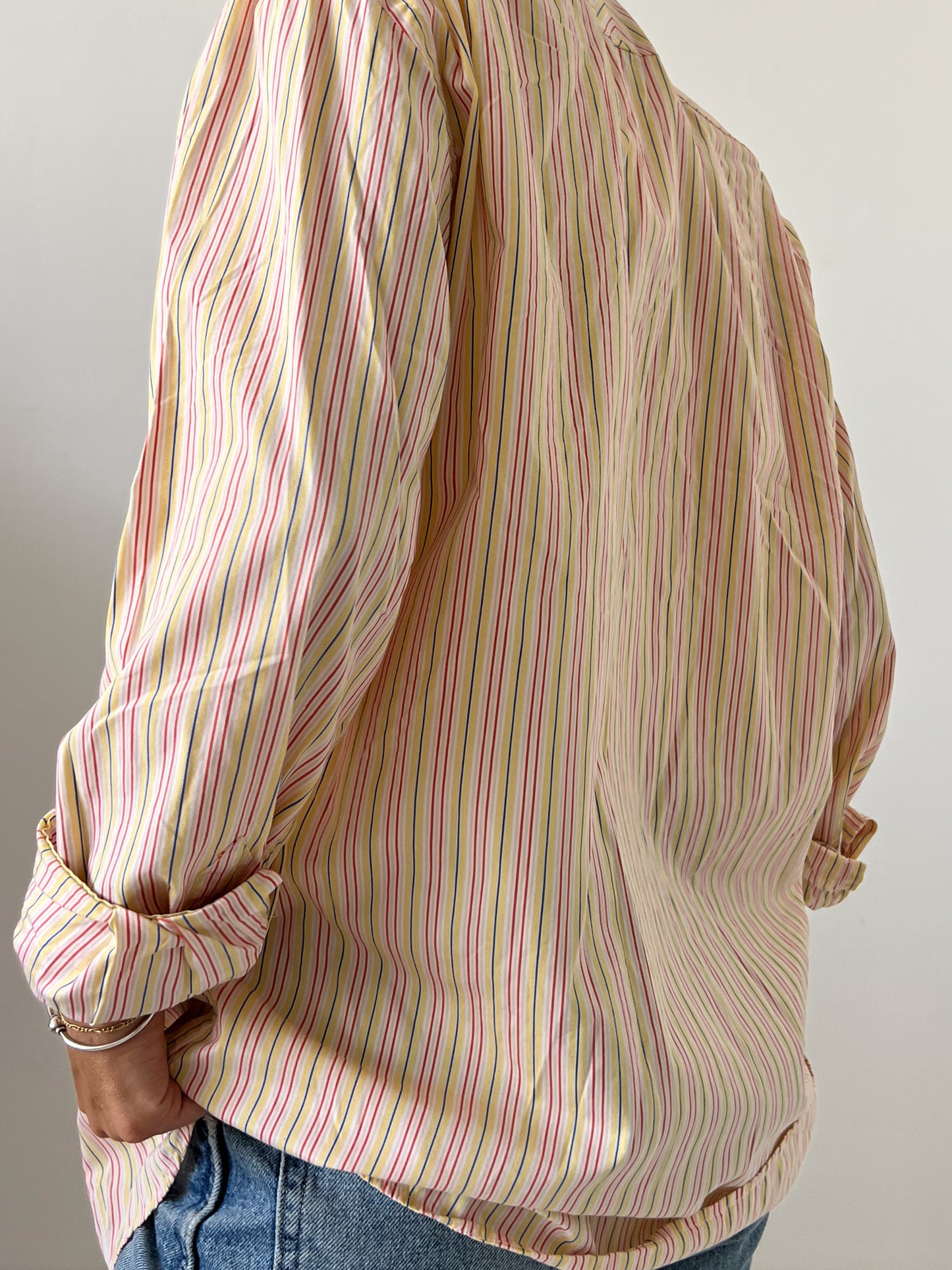 GAP STRIPED BUTTON SHIRT